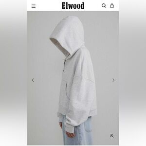Elwood ZIP RECTANGLE HOODIE